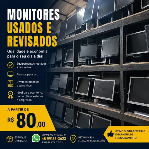 Monitores a partir de 80
