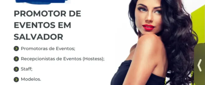 Vaga promoter eventos e festa 