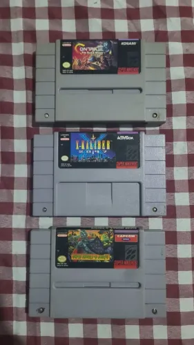 Jogos originais para super Nintendo