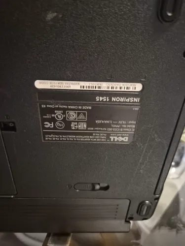 Notebook Dell inspiron 1545