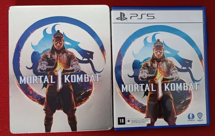 Mortal Kombat l Edição especial com capa de ferro. Edição de colecionador para Ps5