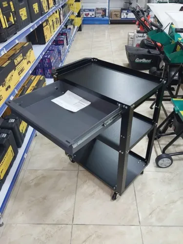 Carro para ferramentas 1 gaveta 120kg Dark Presto (Loja)