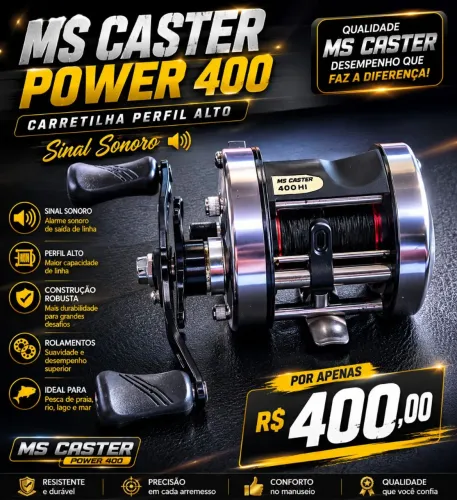 Carretilha para pesca