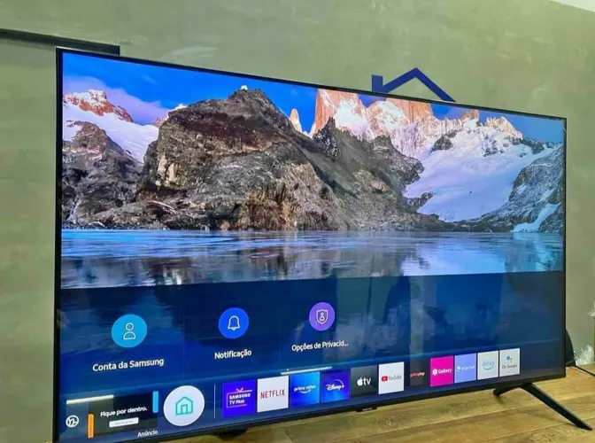 SmartTV Samsung 50 4k QLED, SIRI e XBOX incluso.