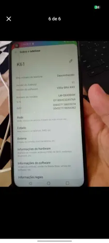 LG K60 usado em perfeito estado