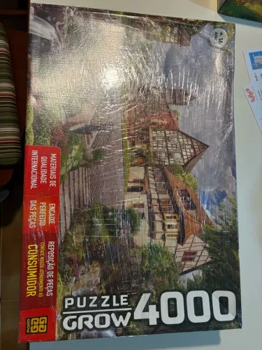 Puzzle Grow 4000 peças Vila Europeia