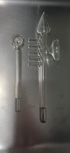 eletrodo de vidro 3 em 1 e Eletrodo cebolinha, produtos de alta frequência.