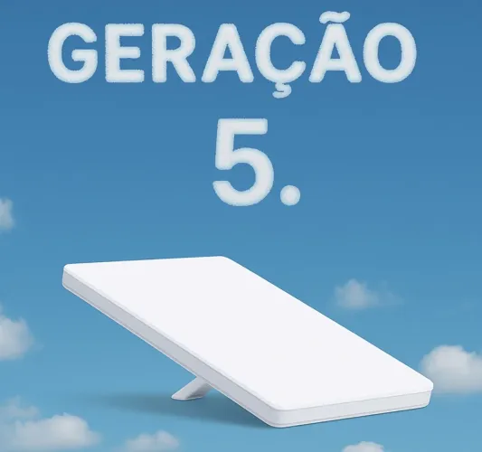 (ANTENA NOVA LACRADA) Starlink mini internet via Satélite 
