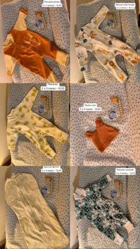 Kit roupa infantil MENINO