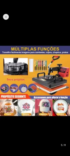 KIT SUBLIMAÇÃO 8 EM 1
