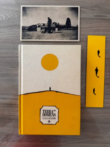 BOX Livro TERRA DOS HOMENS de Antoine de Saint-Exupéry