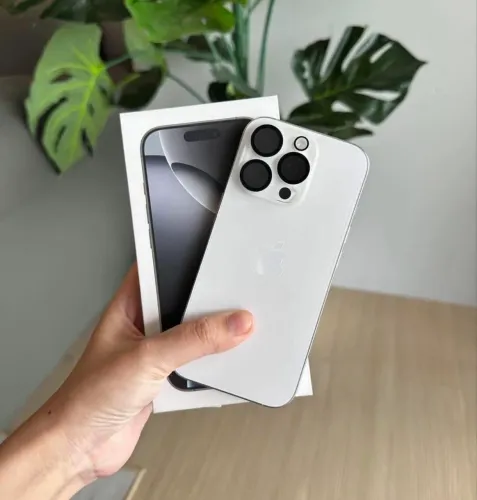 iPhone 16 pro branco 128 Gb 6 meses garantia