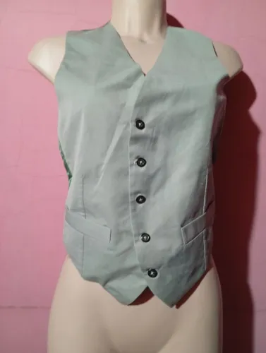Blaser masculino com colete