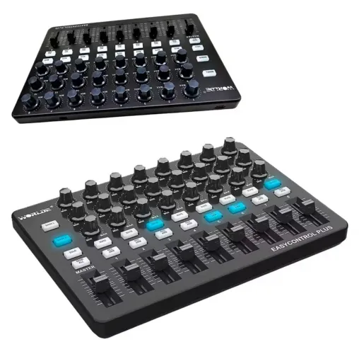 Controlador MIDI Worlde Easycontrol Plus