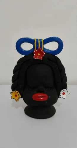 CABEÇA DECORATIVA AFRO (NOVA)
