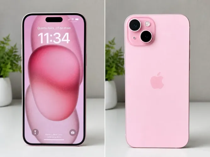 IPhone 15 Plus rosa