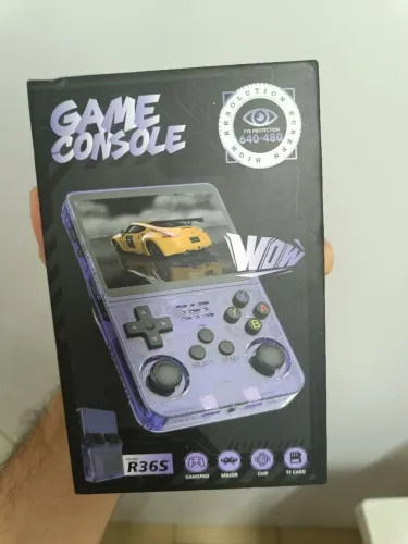 Retro console R36S LACRADO!