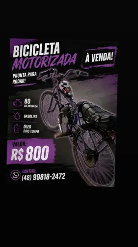 Bicicleta motorizada 