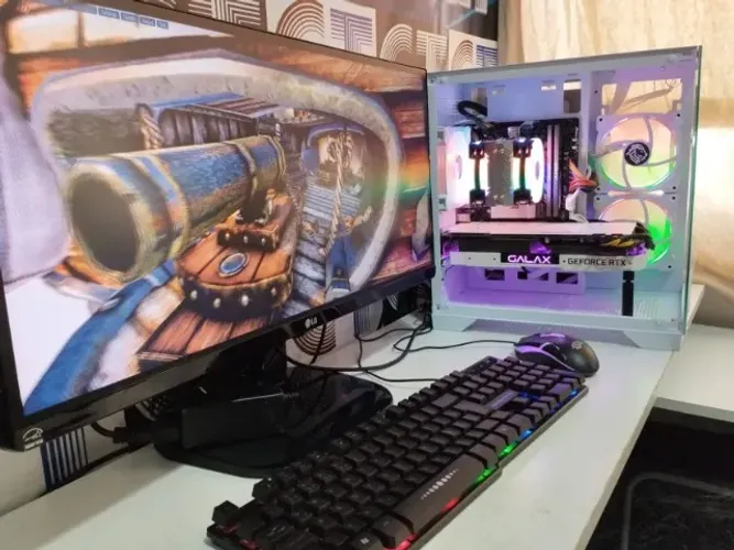Pc Gamer, RTX 2060, Ryzen 5 5600GT, 16gb Mem DDR4, Mon 25 UltraWide *LEIAA *Parcelo*Entreg
