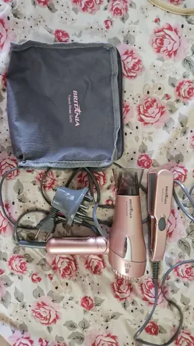 Kit para viagem mini secador+chapinha 