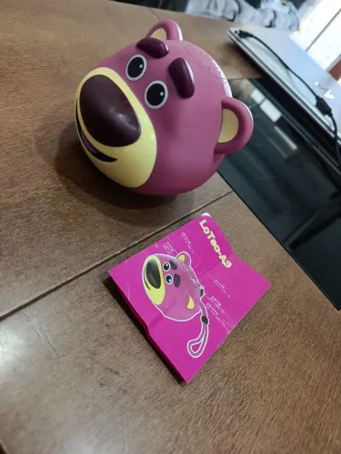 Caixinha de som Bluetooth urso LoTso