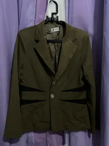 Blazer verde musgo verde militar 