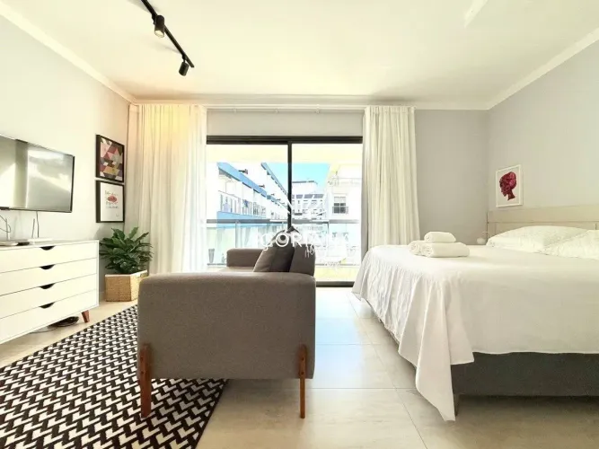 Studio para locação no Seven, Novo Campeche, com vaga e sol norte