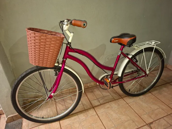Bicicleta Cecí zerada com nota 700 parcelo no cartão