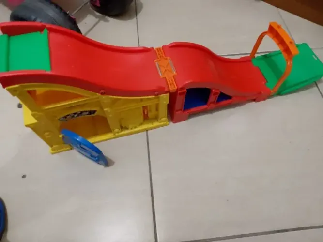 Pista dobrável Fisher price