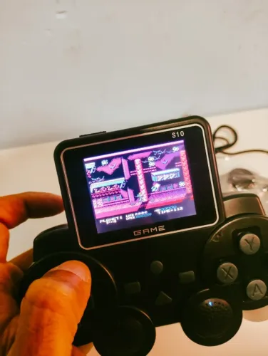 Controle de Vídeo Game Retro com Tela Led e 520 Jogos-S10