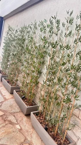 Bamboo planta artificial para decoração