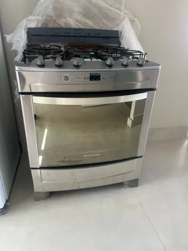 Fogao inox 5 bocas brastemp