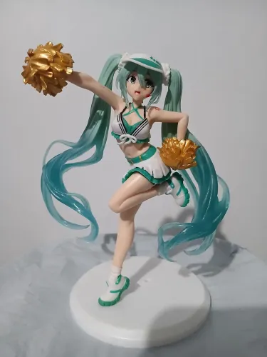 Hatsune Miku Cheerleader anime figure.