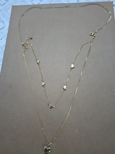 Colar de luxo semi joia