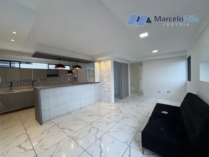 Beira-Mar de Casa Caiada, 75m2, 02 Quartos, 01 Suíte, Vista Para Praia