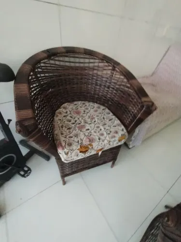 Conjunto sofá varanda usado