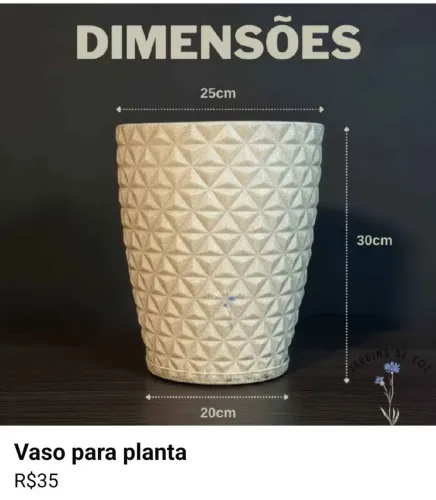 Vaso para planta