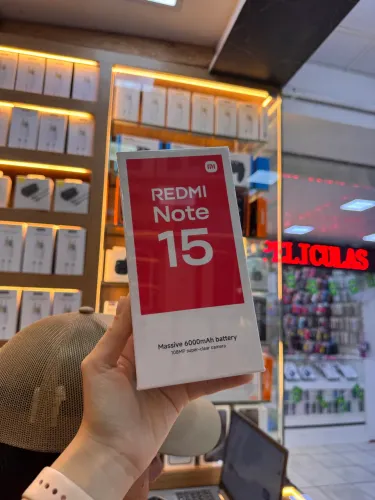 REDMI NOTE 15 256GB 8RAM NOVO