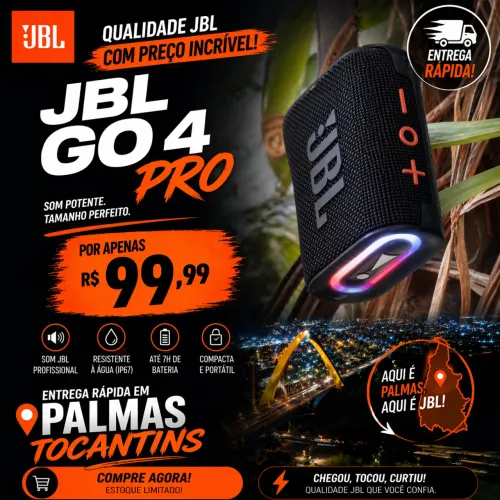 Jbl go 4 pro promoção nova