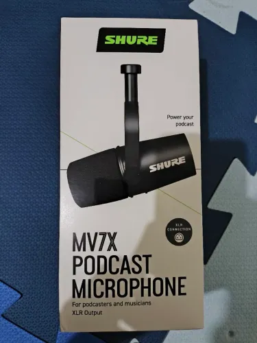 Microfone Shure Mv7