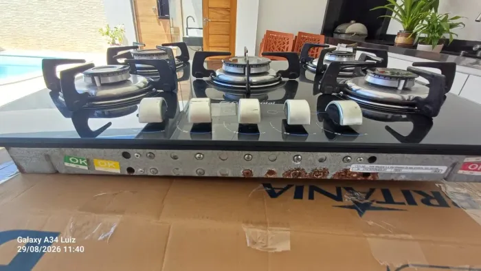Cooktop Continental 5 Bocas Usado (Conservadissimo)