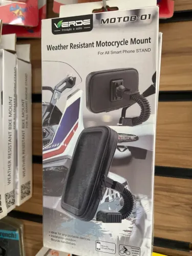 Suporte de celular para moto a prova d?água