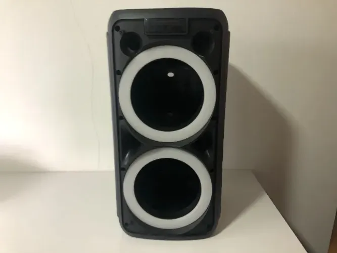 Carcaça da caixa de Som amplificada PULSE SP-359, com leds