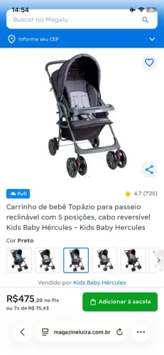 Carrinho de bebê 