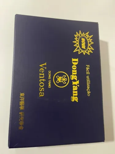 Kit de Ventosas Dong Yang para ventosaterapia, com 17 copos e bomba de sucção