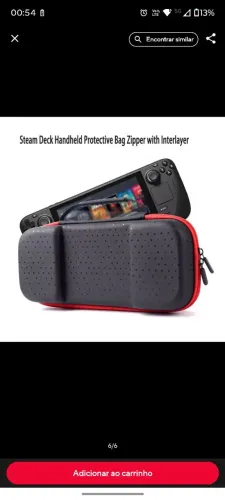 Case Nintendo Switch, Steam Deck