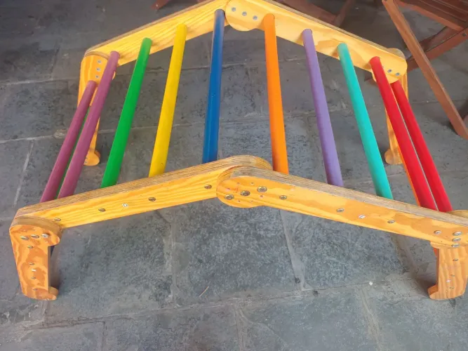 Triângulo Montessori Articulado 4 partes