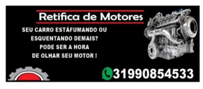 Retificamos motores nacional e importado 