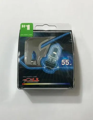 Par de Lâmpada Halógena Super Branca H1 H3 H4 12V 5000k