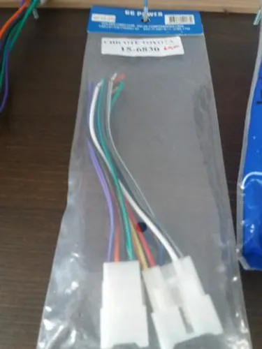 Chicote para som toyota novo 